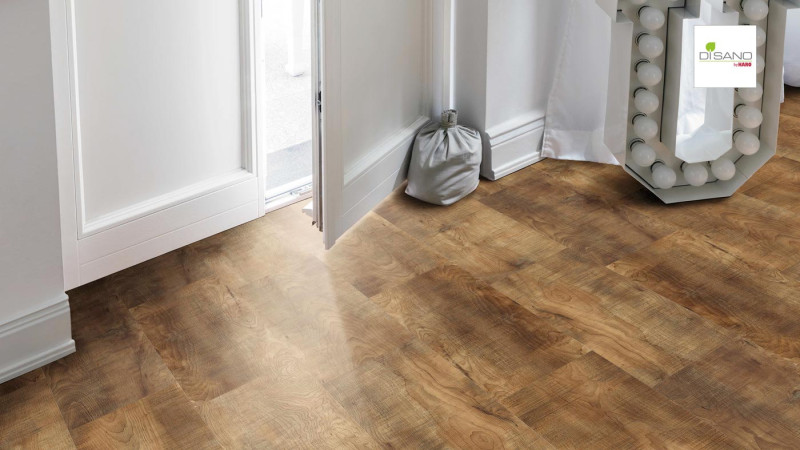 HARO Designboden DISANO SmartAqua Cottage Wood Landhausdiele 4VM Kork-Dämmunterlage main product photo