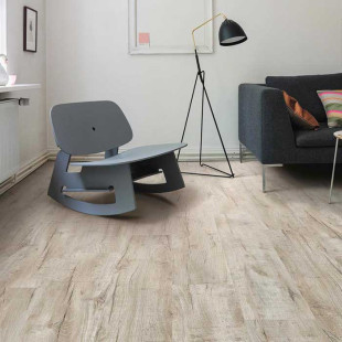 HARO Design Floor DISANO SmartAqua Oak Cardiff white Plank 4VM Cork Insulation Underlay