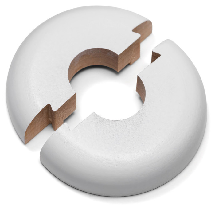 HARO Heizkörperrosetten 22 mm Innendurchmesser Weiß main product photo