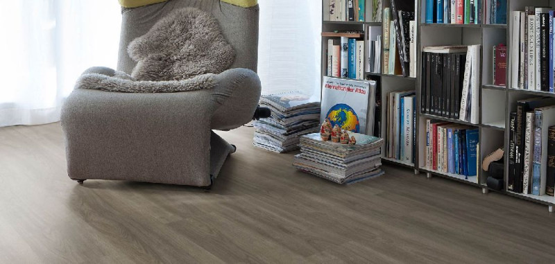 HARO Stratifié TRITTY 100 Chêne Eleganza gris antique authentique 1 frise 4V Silent Pro main product photo