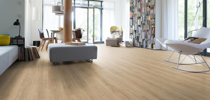 HARO Laminate TRITTY 100 Oak Eleganza Puro 1-strip 4V Silent CT main product photo