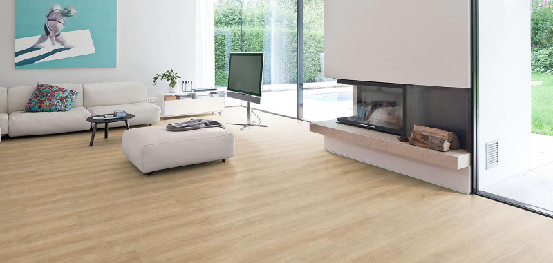 Suelo laminado HARO TRITTY 100 Roble Eleganza puro auténtico 1-lama Toda la superficie 4V Silent Pro main product photo