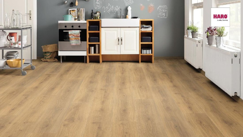 HARO Laminat TRITTY 100 Eiche Emilia Honig Gran Via 4V authentic soft main product photo