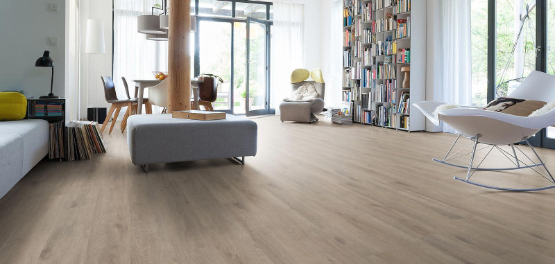 HARO Stratifié TRITTY 100 Chêne Veneto mocca authentique mat 1 frise 4V Silent Pro main product photo