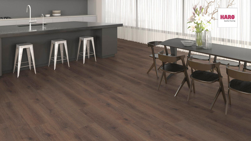 HARO Laminat TRITTY 200 Aqua Eiche Contura geräuchert 1-Stab Landhausdiele 4V main product photo