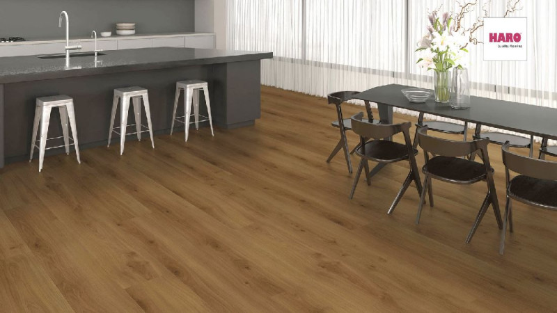 HARO Laminat TRITTY 200 Aqua Eiche Emilia bernstein Gran Via 4V main product photo