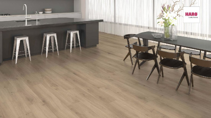 Suelo laminado HARO TRITTY 200 Aqua Roble Emilia puro 1 Lama 4V Silent Pro main product photo