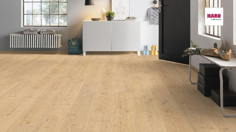 Laminado HARO TRITTY 200 Aqua Eiche Portland puro Gran Via 4V Silent CT main product photo