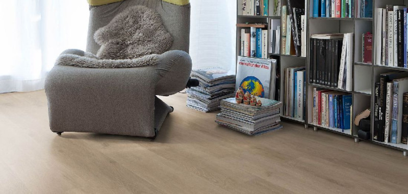 HARO Laminat TRITTY 200 Aqua Eiche Veneto crema authentic matt 1-Stab Landhausdiele 4V main product photo