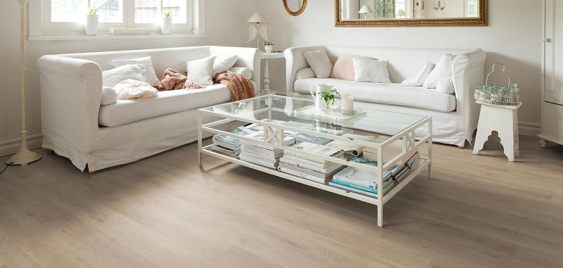 HARO Laminate TRITTY 200 Aqua Oak Veneto Crema 1-strip 4V Silent CT main product photo