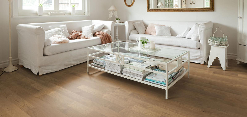 HARO Parkett 4000 Bernsteineiche Markant naturaDur 1-Stab Landhausdiele 140 2V main product photo