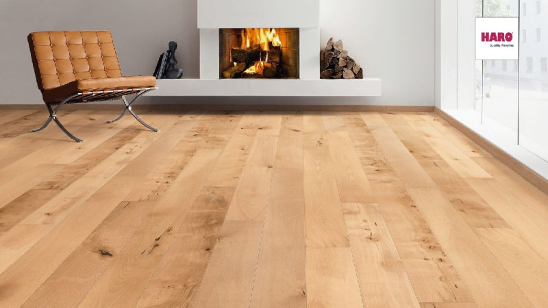 Parquet HARO 4000 universal de haya vaporizada 4V naturaLin plus main product photo