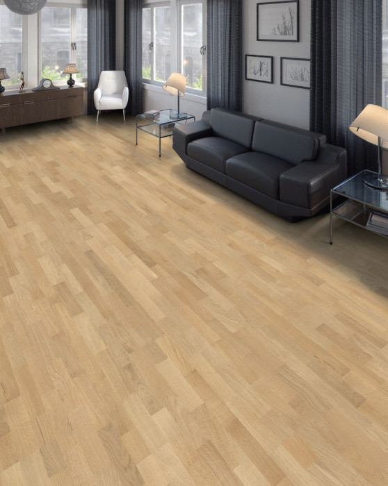 HARO Parquet 4000 Oak Invisible Naturale naturaLin plus Strip Allegro main product photo