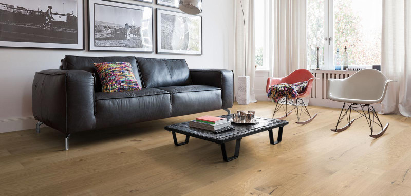 HARO Parkett 4000 Eiche invisible Sauvage naturaDur 1-Stab Landhausdiele Plaza 240 4V main product photo