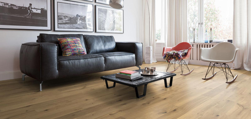 HARO Parquet 4000 Chêne invisible Sauvage naturaLin plus 1 frise 140 4V main product photo