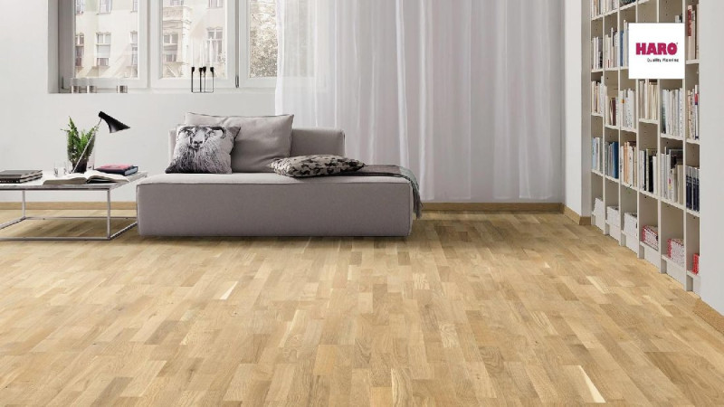 HARO Parquet 4000 Favorit Chêne invisible 3 frises permaDur main product photo
