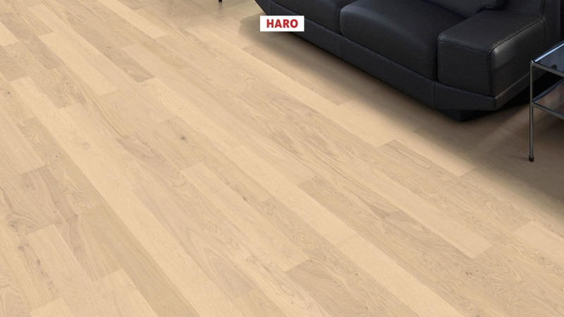 HARO Parquet 4000 Oak invisible Trend structured naturaDur Strip Classico main product photo