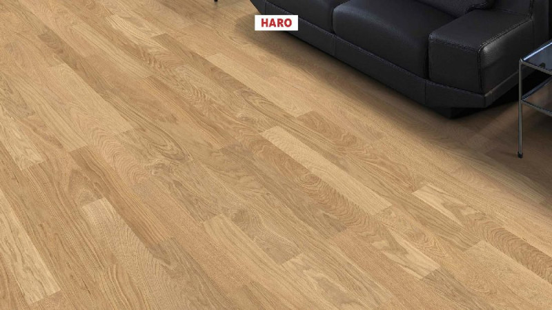 HARO Parkett 4000 Eiche invisible Trend strukturiert naturaLin plus Stab Classico main product photo