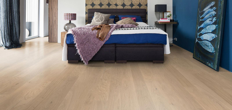 Parquet HARO 4000 Roble Blanco Claro Llamativo permaDur 1-lama 140 2V main product photo