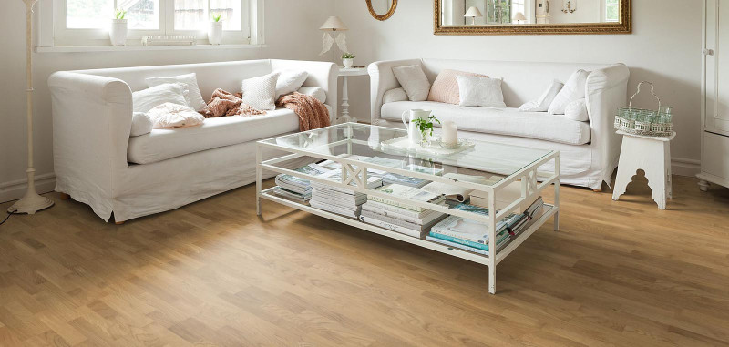 HARO Parquet 4000 Oak Naturale naturaLin plus 3-strip main product photo