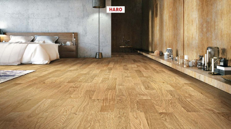 HARO Parkett 4000 Eiche Naturale strukturiert naturaLin plus Stab Classico main product photo