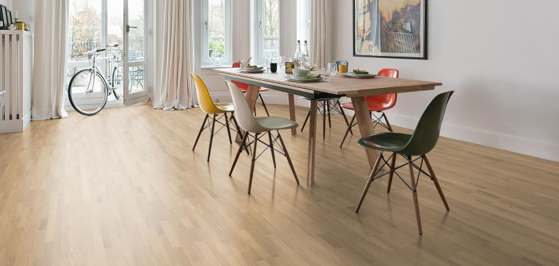 HARO Parquet 4000 Chêne blanc puro Naturale naturaLin plus 3 frises main product photo