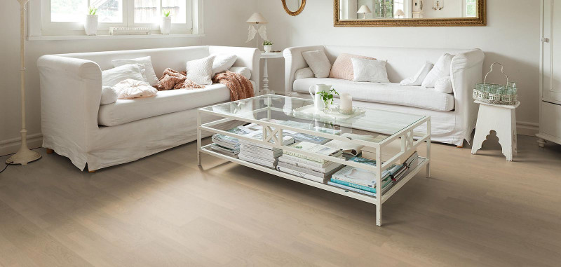 HARO Parkett 4000 Eiche sandgrau Naturale naturaDur 3-Stab Schiffsboden main product photo