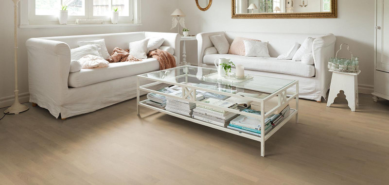HARO Parquet 4000 Chêne gris sable Naturale permaDur 3 frises main product photo