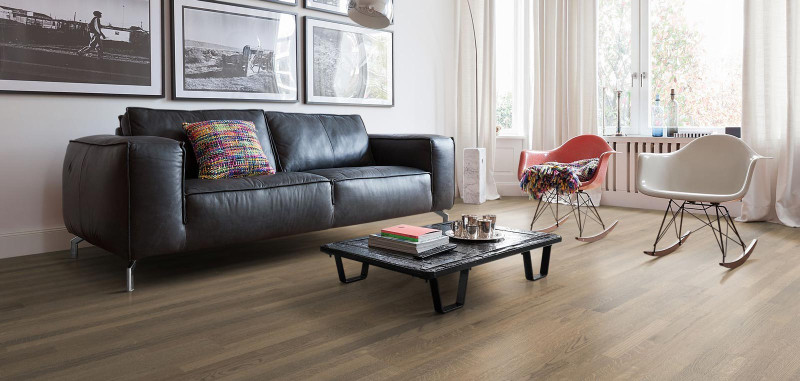 HARO Parquet 4000 Oak Tobacco Grey Trend naturaLin plus 3-strip main product photo