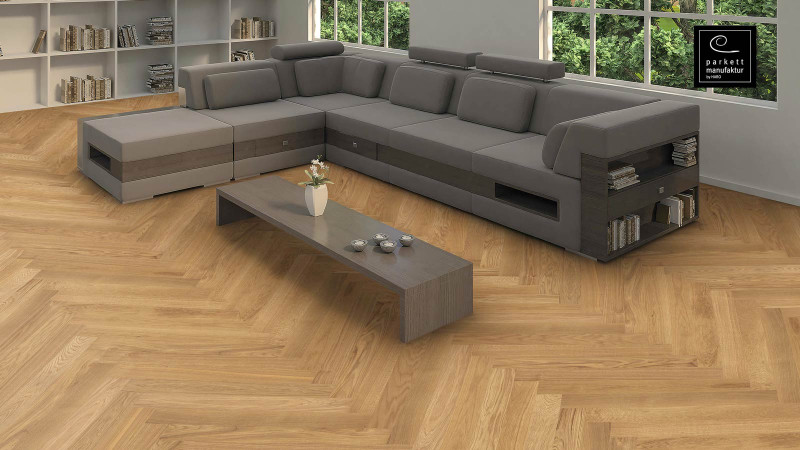 HARO Parquet parkettmanufaktur 4000 Selectiv Chêne Lame Prestige oleovera main product photo