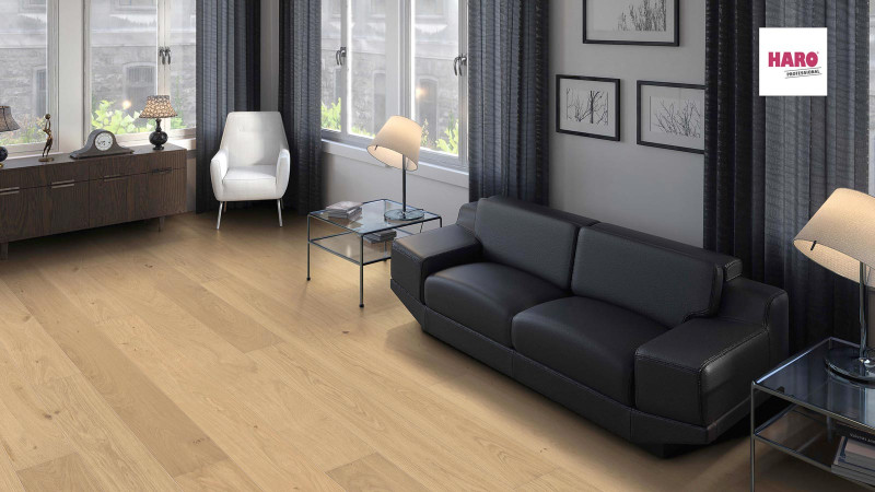 HARO Parkett Professional 4000 Eiche invisible Markant naturaLin plus 1-Stab Landhausdiele Maxim 4V main product photo