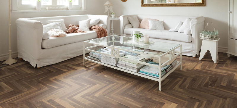 HARO Professionnel Parquet 4000 Country Noyer Américain Lame Allegro permaDur main product photo