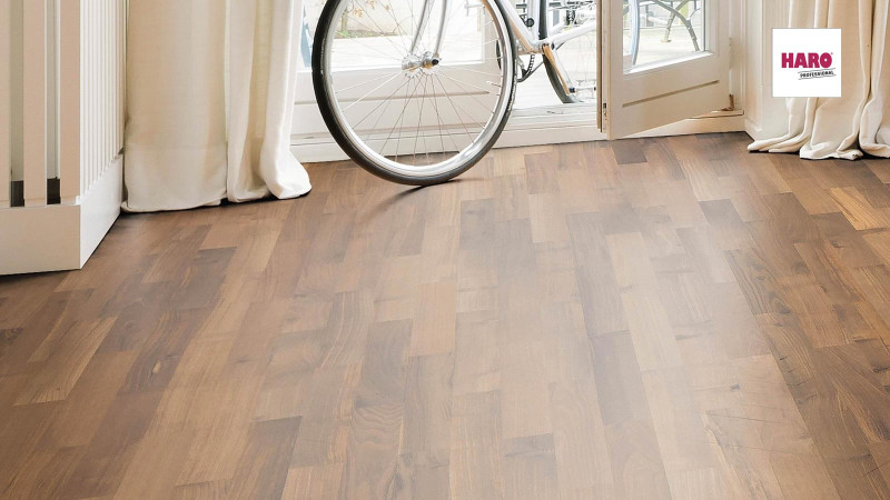 HARO Professionnel Parquet 4000 Favorit Robinie ambré Lame Allegro permaDur main product photo