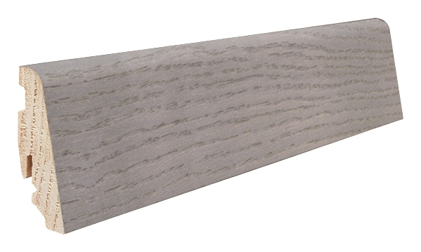 HARO Sockelleiste für Parkett 19x58 Eiche steingrau furniert geölt main product photo