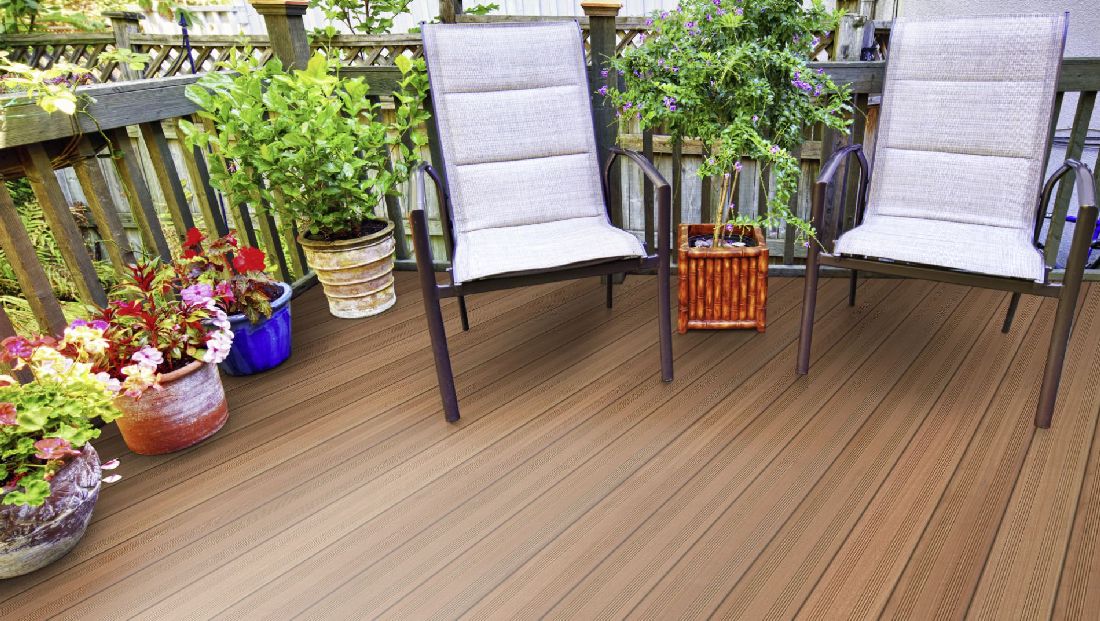 Holzterrasse Bangkirai Prime französisch 25 x 145 Raum5