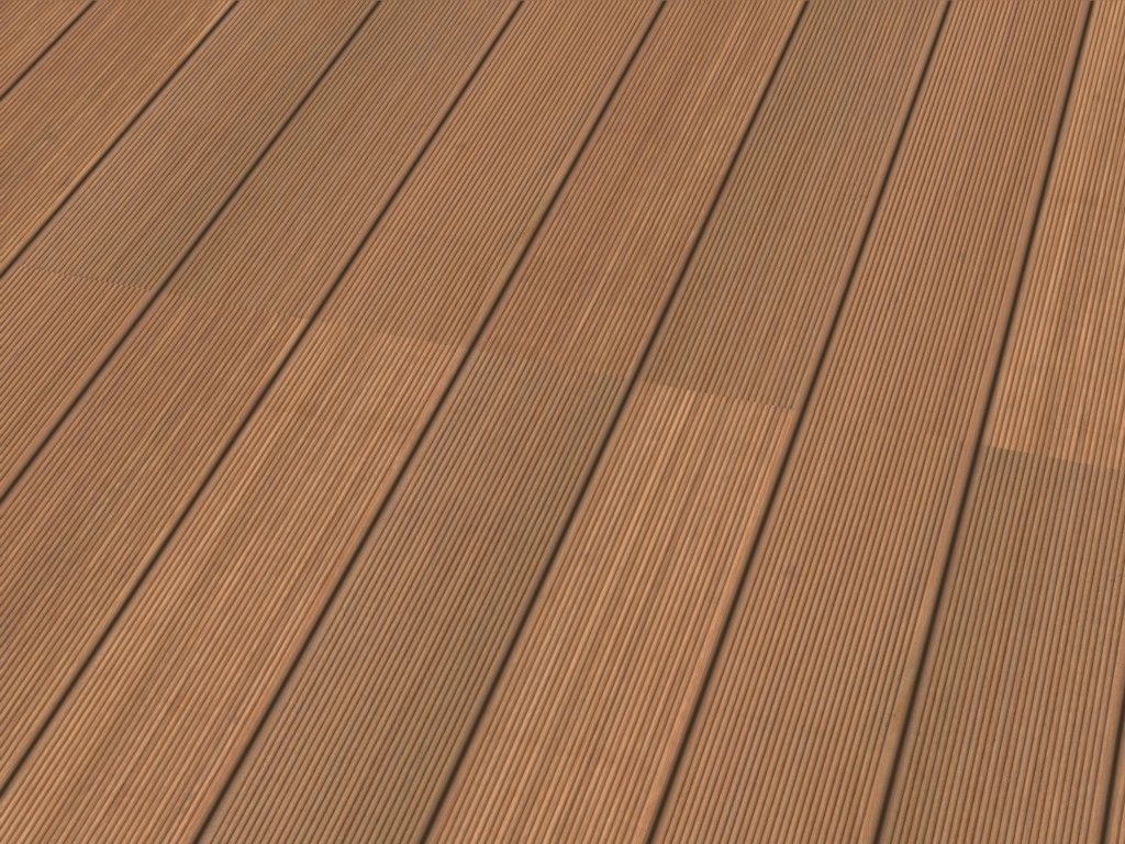 Holzterrasse Bangkirai Prime gerillt 25 x 145 Raum1