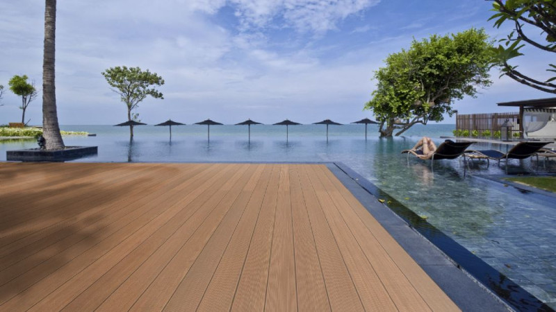 Terraza de madera Bangkirai Prime acanalada 25 x 145 x 2450-4880 main product photo