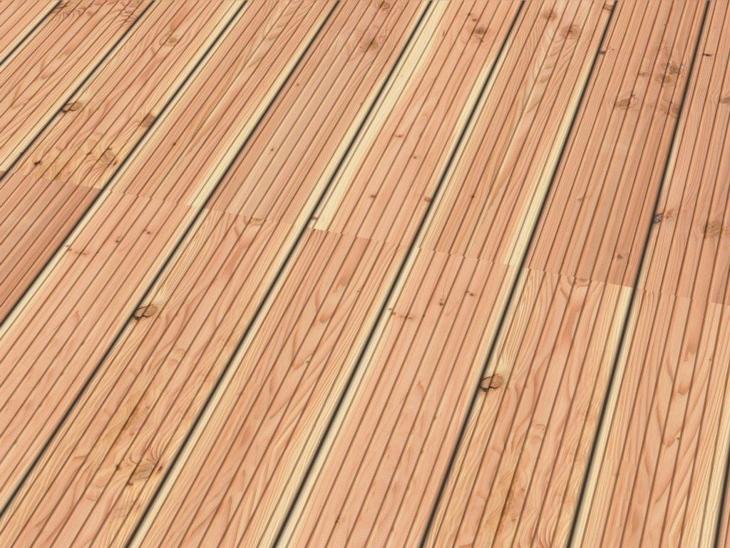 Holzterrasse Douglasie gerillt/genutet 26 x 145 Raum3