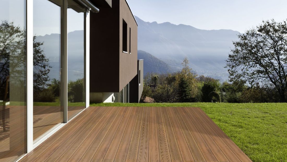 Holzterrasse Garapa Prime französisch 45 x 145 Raum3