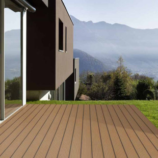 Wooden terrace Garapa Prime grooved 21 x 145 x 3050