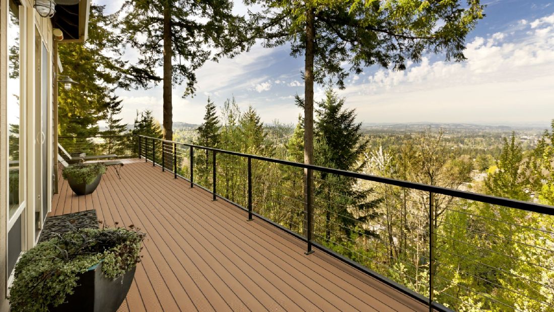 Holzterrasse Garapa Prime gerillt 21 x 145 Raum4