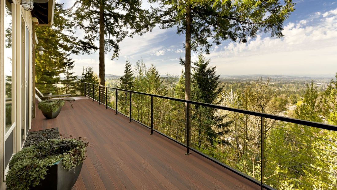 Holzterrasse Ipé Prime Systemdiele gerillt 21 x 145 Raum3