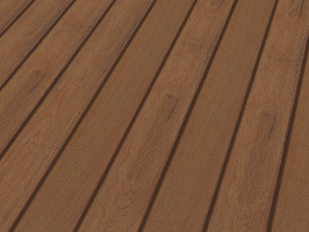 Holzterrasse Ipé Prime Systemdiele glatt 21 x 145 Raum1