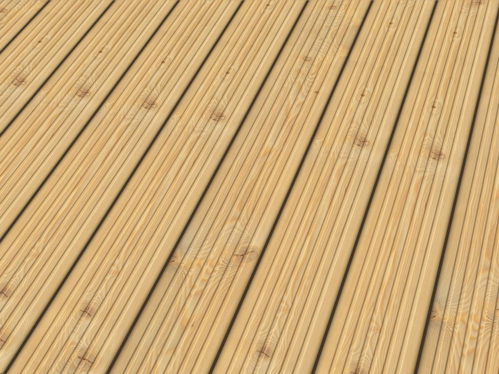 Holzterrasse Lärche sibirisch us hobelfallend FSC-Mix genutet 26 x 143 x 3000-6000 R