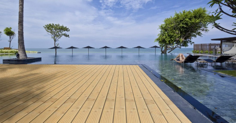 Terraza de madera alerce siberiano us planer-falling FSC-Mix ranurado 26 x 143 x 3000-6000 main product photo
