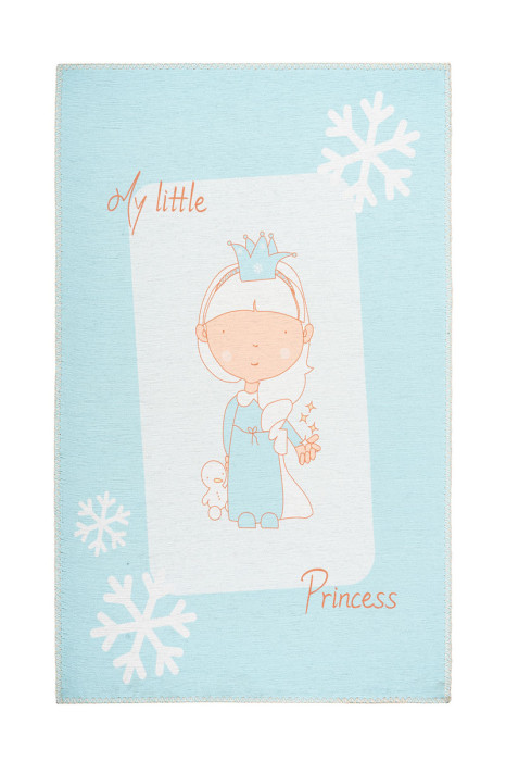 Kinderteppich Blau KLEINE PRINZESSIN rechteckig Höhe 5 mm 120x180cm main product photo