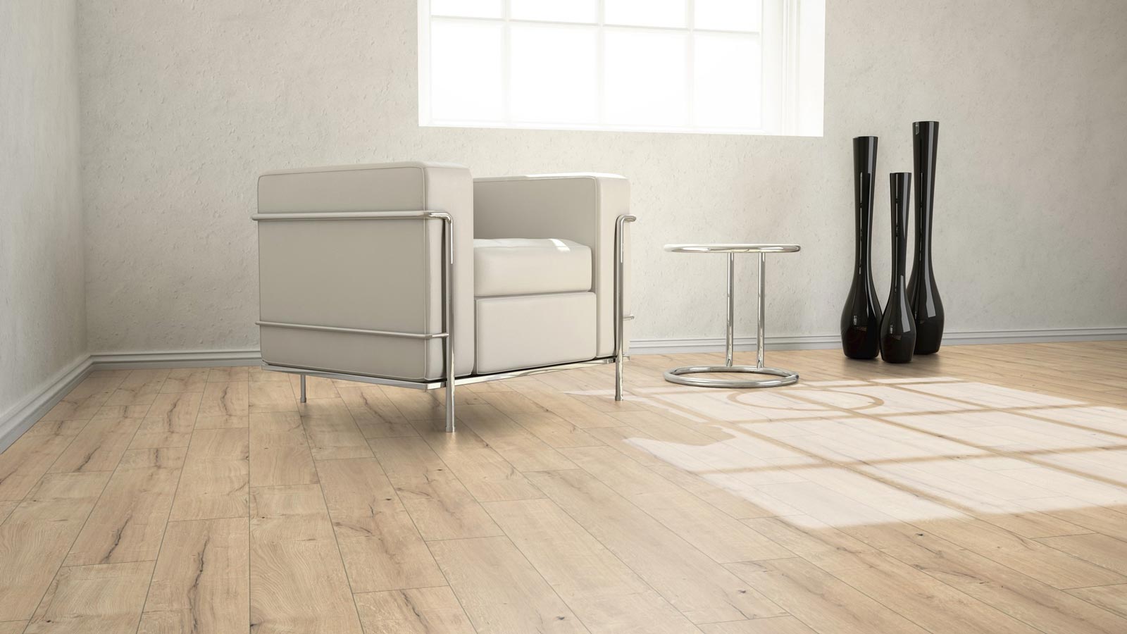 Kings Canyon Bio-Designboden Woodganic Eiche Erebor Light Grey 1-Stab Landhausdiele 4V Raum5