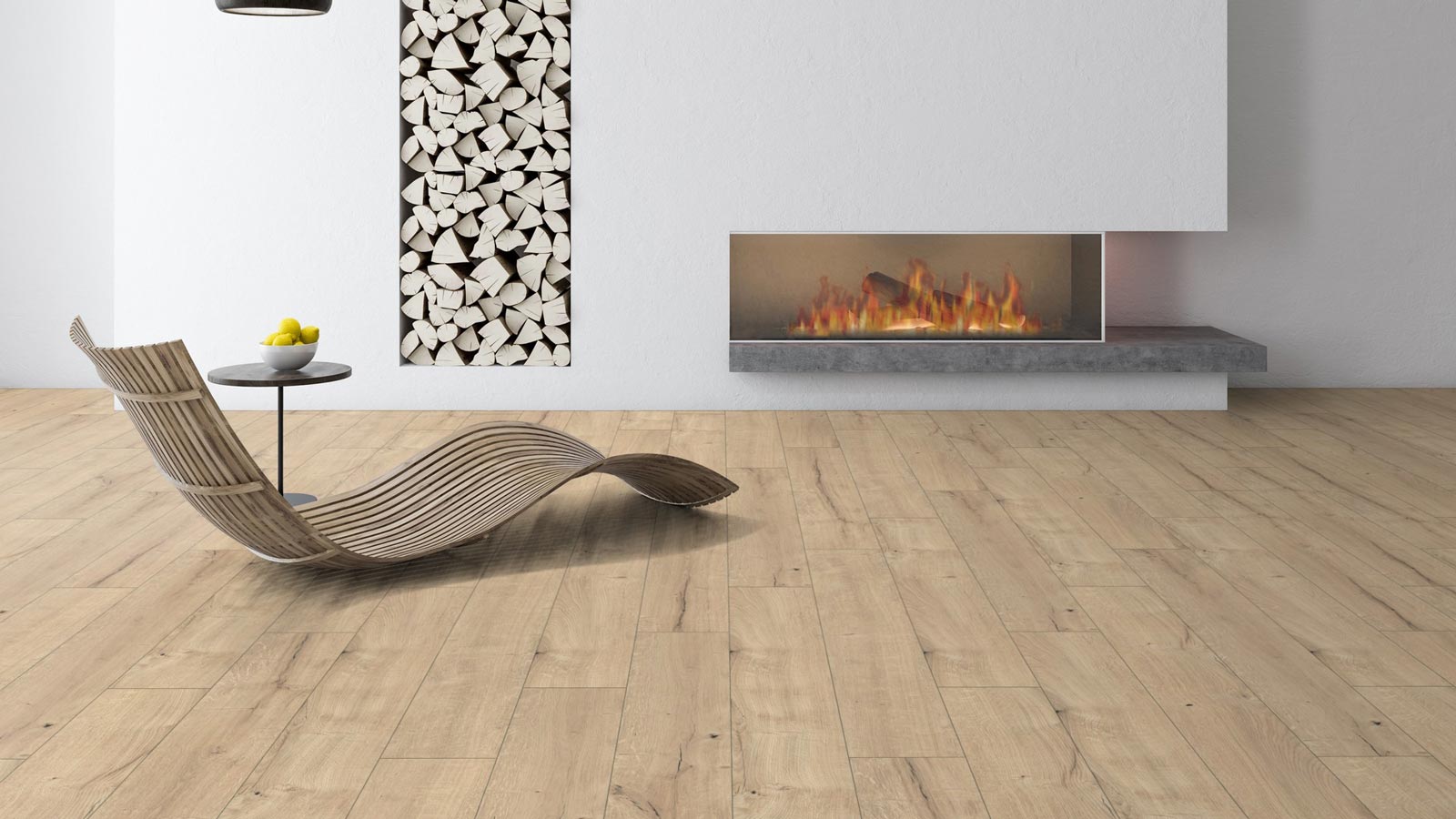 Kings Canyon Bio-Designboden Woodganic Eiche Erebor Light Grey 1-Stab Landhausdiele 4V Raum7