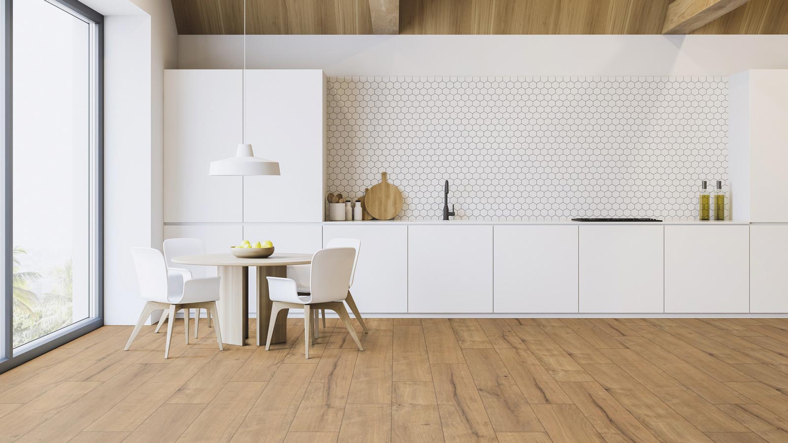 Kings Canyon Bio-Designboden Woodganic Eiche Erebor Natural 1-Stab Landhausdiele 4V Raum3