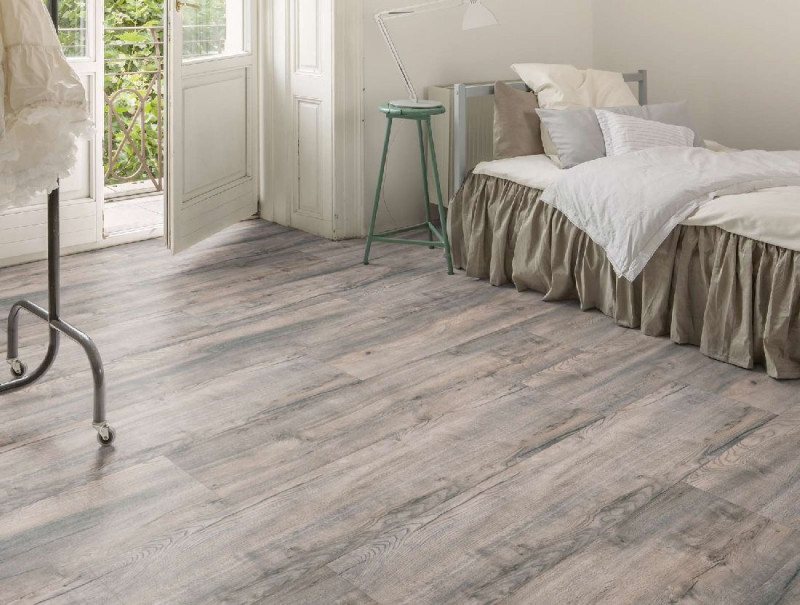 Kings Canyon Organic design flooring Woodganic Oak Mirkwood Rustic Dark Grey 1-strip 4V main product photo